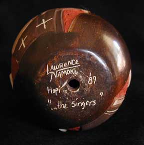 Lawrence Namoki Hopi Pottery