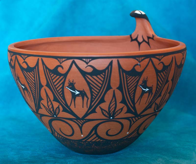 Zuni-Pueblo-Pottery-Priscilla-Peynetsa-B